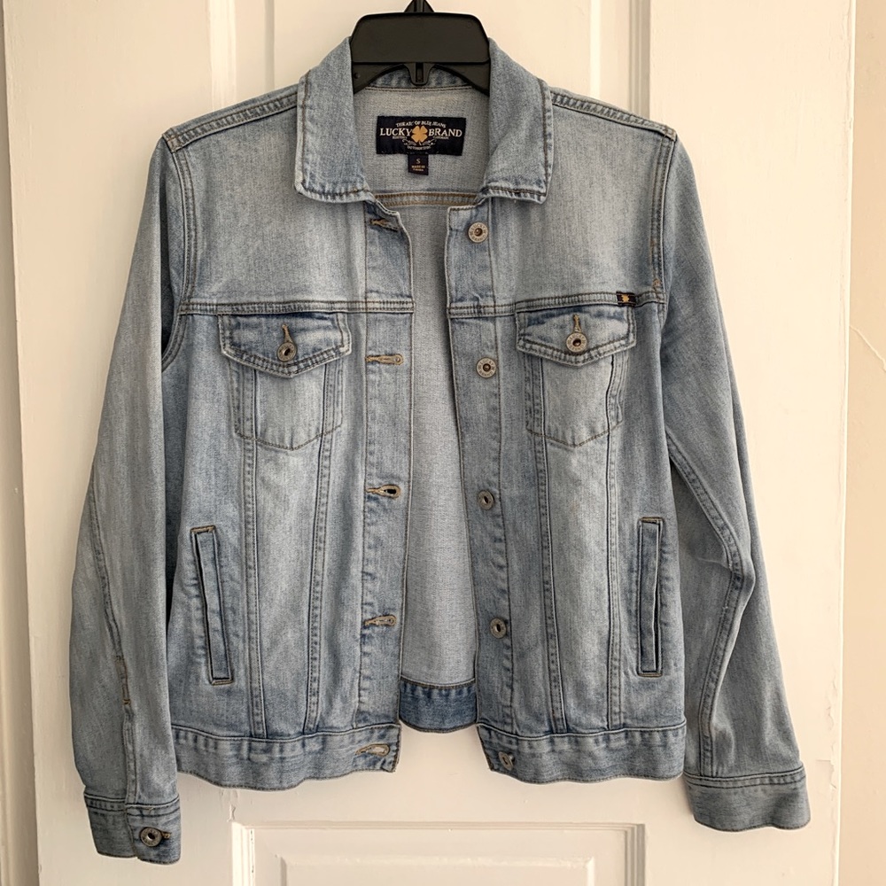 Lucky Brand Jean Jacket Denim Trucker